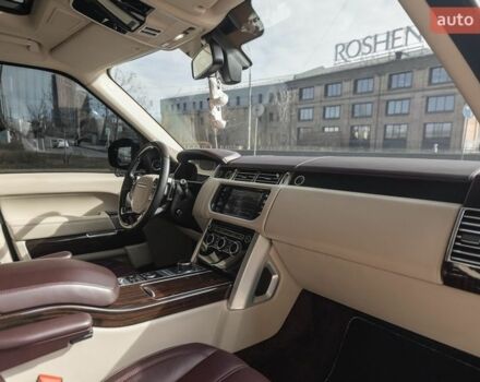 Черный Ленд Ровер Рендж Ровер, объемом двигателя 5 л и пробегом 52 тыс. км за 43500 $, фото 26 на Automoto.ua