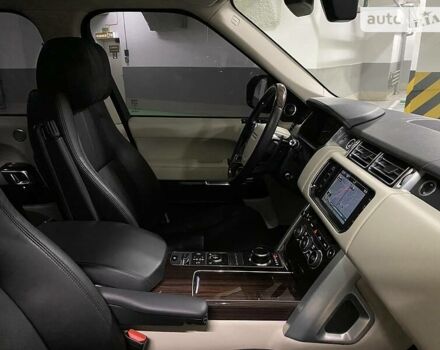 Черный Ленд Ровер Рендж Ровер, объемом двигателя 3 л и пробегом 220 тыс. км за 29900 $, фото 95 на Automoto.ua