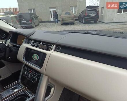 Чорний Ленд Ровер Рендж Ровер, об'ємом двигуна 4.37 л та пробігом 214 тис. км за 34500 $, фото 9 на Automoto.ua