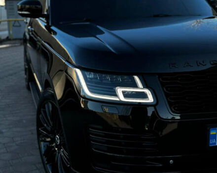 Черный Ленд Ровер Рендж Ровер, объемом двигателя 4.37 л и пробегом 227 тыс. км за 40000 $, фото 3 на Automoto.ua