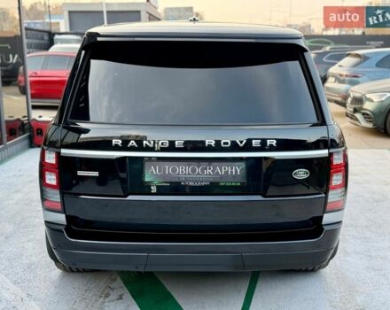Черный Ленд Ровер Рендж Ровер, объемом двигателя 5 л и пробегом 110 тыс. км за 33900 $, фото 9 на Automoto.ua