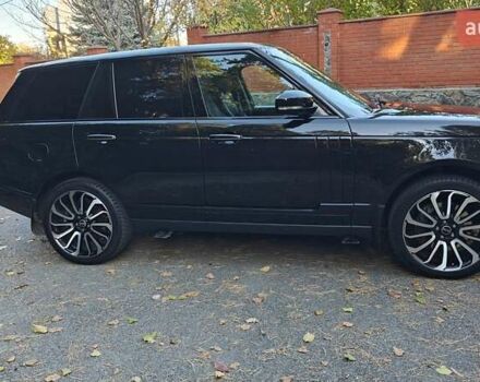 Черный Ленд Ровер Рендж Ровер, объемом двигателя 5 л и пробегом 137 тыс. км за 32000 $, фото 7 на Automoto.ua