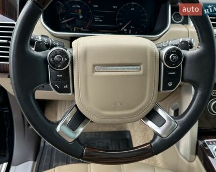 Черный Ленд Ровер Рендж Ровер, объемом двигателя 5 л и пробегом 52 тыс. км за 37800 $, фото 14 на Automoto.ua