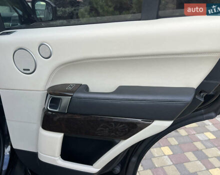 Черный Ленд Ровер Рендж Ровер, объемом двигателя 4.37 л и пробегом 170 тыс. км за 27900 $, фото 8 на Automoto.ua