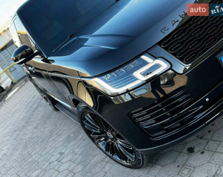 Черный Ленд Ровер Рендж Ровер, объемом двигателя 4.37 л и пробегом 227 тыс. км за 40000 $, фото 4 на Automoto.ua