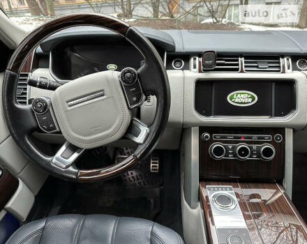 Черный Ленд Ровер Рендж Ровер, объемом двигателя 4.4 л и пробегом 250 тыс. км за 29900 $, фото 9 на Automoto.ua