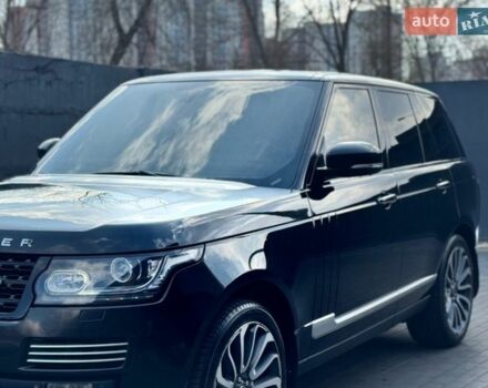Чорний Ленд Ровер Рендж Ровер, об'ємом двигуна 5 л та пробігом 292 тис. км за 23500 $, фото 1 на Automoto.ua