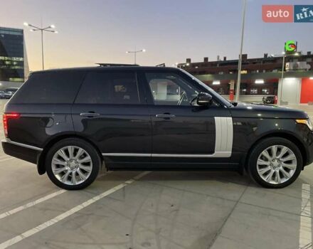 Чорний Ленд Ровер Рендж Ровер, об'ємом двигуна 5 л та пробігом 125 тис. км за 41000 $, фото 27 на Automoto.ua