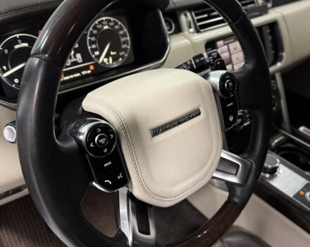 Чорний Ленд Ровер Рендж Ровер, об'ємом двигуна 4.37 л та пробігом 216 тис. км за 27500 $, фото 16 на Automoto.ua