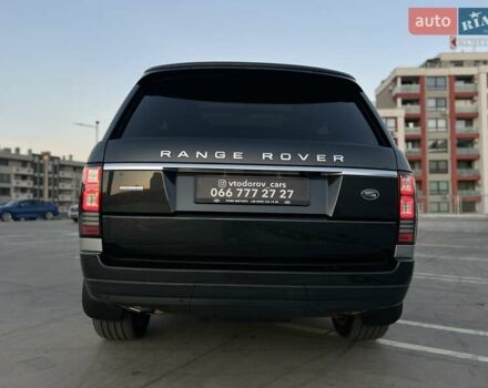 Чорний Ленд Ровер Рендж Ровер, об'ємом двигуна 5 л та пробігом 125 тис. км за 41000 $, фото 6 на Automoto.ua