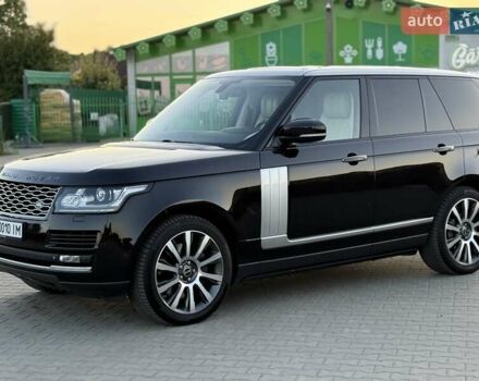 Чорний Ленд Ровер Рендж Ровер, об'ємом двигуна 5 л та пробігом 248 тис. км за 35000 $, фото 11 на Automoto.ua