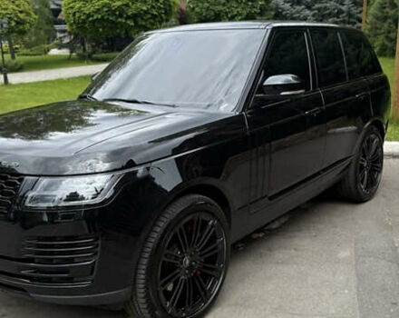 Черный Ленд Ровер Рендж Ровер, объемом двигателя 4.37 л и пробегом 170 тыс. км за 39500 $, фото 11 на Automoto.ua