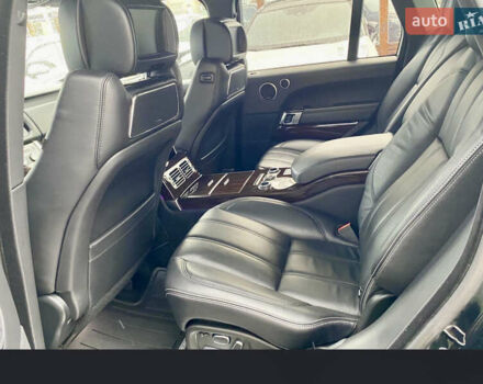 Чорний Ленд Ровер Рендж Ровер, об'ємом двигуна 5 л та пробігом 93 тис. км за 40000 $, фото 31 на Automoto.ua