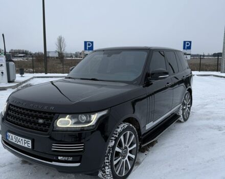 Черный Ленд Ровер Рендж Ровер, объемом двигателя 5 л и пробегом 235 тыс. км за 29990 $, фото 1 на Automoto.ua