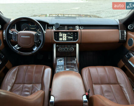 Черный Ленд Ровер Рендж Ровер, объемом двигателя 4.37 л и пробегом 200 тыс. км за 36500 $, фото 15 на Automoto.ua