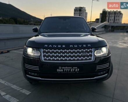 Чорний Ленд Ровер Рендж Ровер, об'ємом двигуна 5 л та пробігом 125 тис. км за 41000 $, фото 15 на Automoto.ua