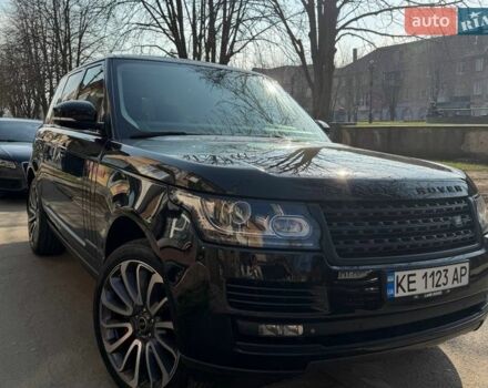 Чорний Ленд Ровер Рендж Ровер, об'ємом двигуна 5 л та пробігом 229 тис. км за 36999 $, фото 1 на Automoto.ua