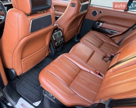 Черный Ленд Ровер Рендж Ровер, объемом двигателя 5 л и пробегом 77 тыс. км за 39999 $, фото 40 на Automoto.ua