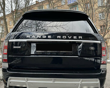 Черный Ленд Ровер Рендж Ровер, объемом двигателя 4.4 л и пробегом 250 тыс. км за 29900 $, фото 4 на Automoto.ua