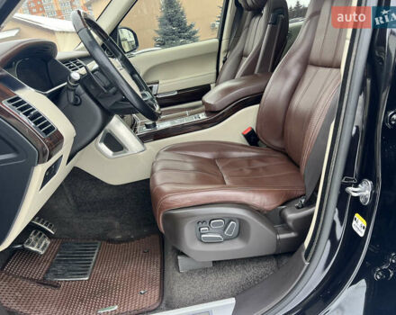 Чорний Ленд Ровер Рендж Ровер, об'ємом двигуна 5 л та пробігом 139 тис. км за 25900 $, фото 13 на Automoto.ua