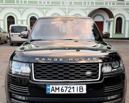 Чорний Ленд Ровер Рендж Ровер, об'ємом двигуна 5 л та пробігом 186 тис. км за 27650 $, фото 8 на Automoto.ua