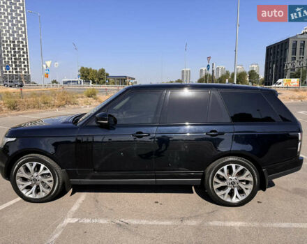 Черный Ленд Ровер Рендж Ровер, объемом двигателя 4.4 л и пробегом 152 тыс. км за 40000 $, фото 5 на Automoto.ua