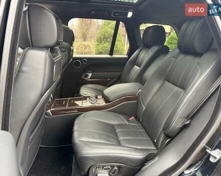 Чорний Ленд Ровер Рендж Ровер, об'ємом двигуна 5 л та пробігом 175 тис. км за 26950 $, фото 40 на Automoto.ua