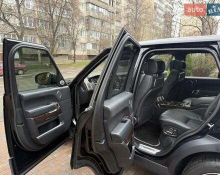 Чорний Ленд Ровер Рендж Ровер, об'ємом двигуна 5 л та пробігом 175 тис. км за 26950 $, фото 33 на Automoto.ua