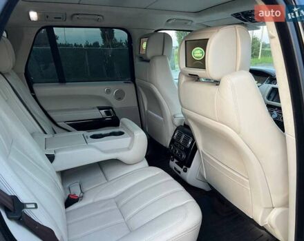 Чорний Ленд Ровер Рендж Ровер, об'ємом двигуна 5 л та пробігом 248 тис. км за 35000 $, фото 22 на Automoto.ua