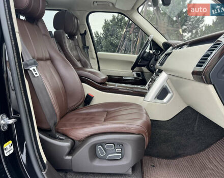 Чорний Ленд Ровер Рендж Ровер, об'ємом двигуна 5 л та пробігом 139 тис. км за 24900 $, фото 21 на Automoto.ua