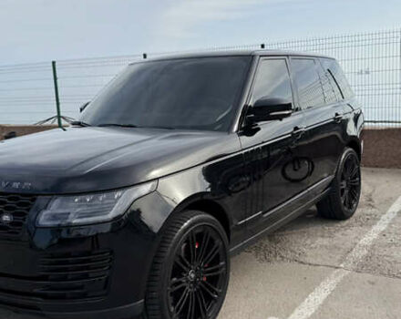 Черный Ленд Ровер Рендж Ровер, объемом двигателя 4.37 л и пробегом 170 тыс. км за 39500 $, фото 85 на Automoto.ua