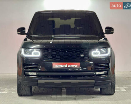 Черный Ленд Ровер Рендж Ровер, объемом двигателя 4.95 л и пробегом 159 тыс. км за 32000 $, фото 1 на Automoto.ua