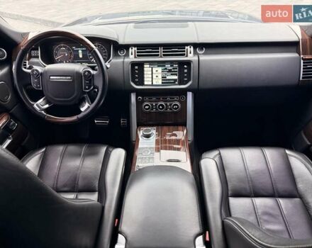 Чорний Ленд Ровер Рендж Ровер, об'ємом двигуна 5 л та пробігом 100 тис. км за 44000 $, фото 4 на Automoto.ua