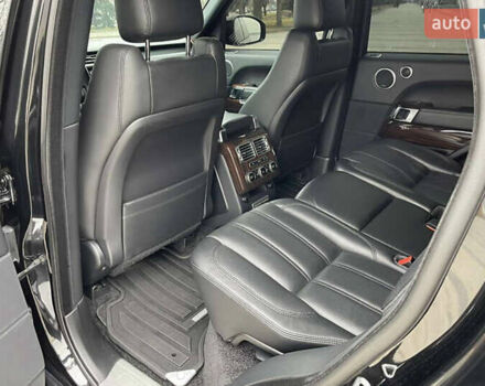 Черный Ленд Ровер Рендж Ровер, объемом двигателя 3 л и пробегом 168 тыс. км за 42000 $, фото 11 на Automoto.ua