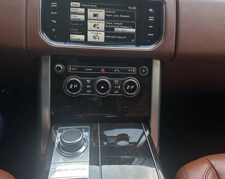 Чорний Ленд Ровер Рендж Ровер, об'ємом двигуна 4.37 л та пробігом 220 тис. км за 37500 $, фото 5 на Automoto.ua