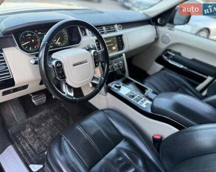 Черный Ленд Ровер Рендж Ровер, объемом двигателя 4.4 л и пробегом 240 тыс. км за 29888 $, фото 11 на Automoto.ua