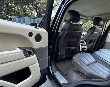 Черный Ленд Ровер Рендж Ровер, объемом двигателя 3 л и пробегом 110 тыс. км за 30000 $, фото 11 на Automoto.ua