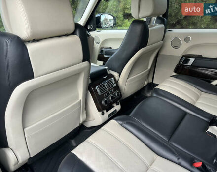 Чорний Ленд Ровер Рендж Ровер, об'ємом двигуна 4.37 л та пробігом 170 тис. км за 26900 $, фото 21 на Automoto.ua