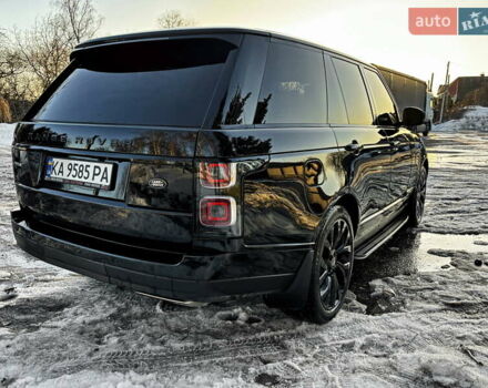 Чорний Ленд Ровер Рендж Ровер, об'ємом двигуна 5 л та пробігом 206 тис. км за 27800 $, фото 11 на Automoto.ua
