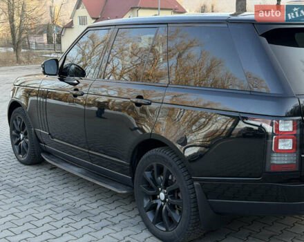 Черный Ленд Ровер Рендж Ровер, объемом двигателя 4.37 л и пробегом 200 тыс. км за 36500 $, фото 4 на Automoto.ua