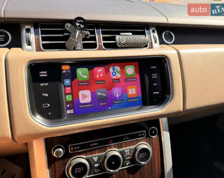 Черный Ленд Ровер Рендж Ровер, объемом двигателя 4.4 л и пробегом 152 тыс. км за 40000 $, фото 18 на Automoto.ua