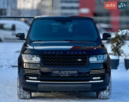 Черный Ленд Ровер Рендж Ровер, объемом двигателя 5 л и пробегом 240 тыс. км за 30900 $, фото 4 на Automoto.ua