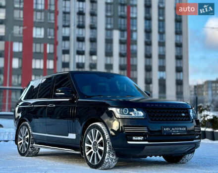Черный Ленд Ровер Рендж Ровер, объемом двигателя 5 л и пробегом 240 тыс. км за 30900 $, фото 5 на Automoto.ua