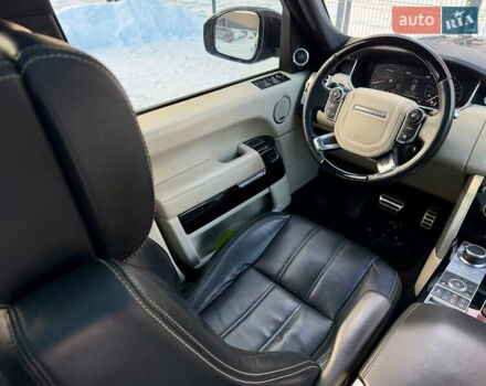 Черный Ленд Ровер Рендж Ровер, объемом двигателя 5 л и пробегом 240 тыс. км за 30900 $, фото 55 на Automoto.ua