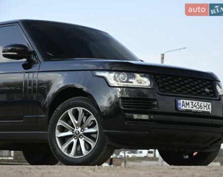 Черный Ленд Ровер Рендж Ровер, объемом двигателя 4.4 л и пробегом 205 тыс. км за 33900 $, фото 2 на Automoto.ua