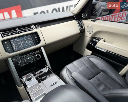 Чорний Ленд Ровер Рендж Ровер, об'ємом двигуна 4.39 л та пробігом 200 тис. км за 37400 $, фото 11 на Automoto.ua