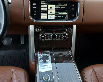 Черный Ленд Ровер Рендж Ровер, объемом двигателя 4.37 л и пробегом 200 тыс. км за 36500 $, фото 14 на Automoto.ua