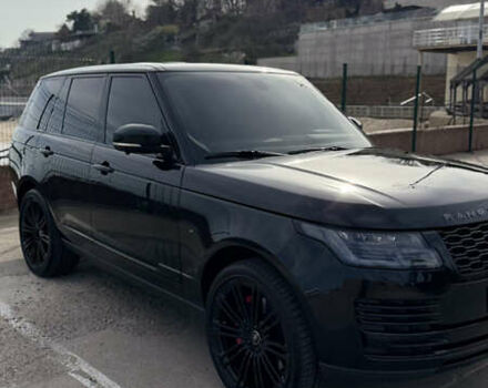 Черный Ленд Ровер Рендж Ровер, объемом двигателя 4.37 л и пробегом 170 тыс. км за 39500 $, фото 69 на Automoto.ua