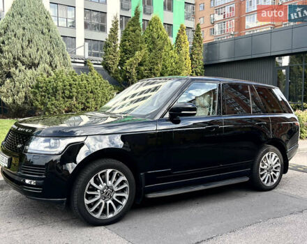 Черный Ленд Ровер Рендж Ровер, объемом двигателя 4.37 л и пробегом 170 тыс. км за 29900 $, фото 4 на Automoto.ua