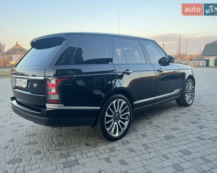 Чорний Ленд Ровер Рендж Ровер, об'ємом двигуна 5 л та пробігом 223 тис. км за 33000 $, фото 17 на Automoto.ua